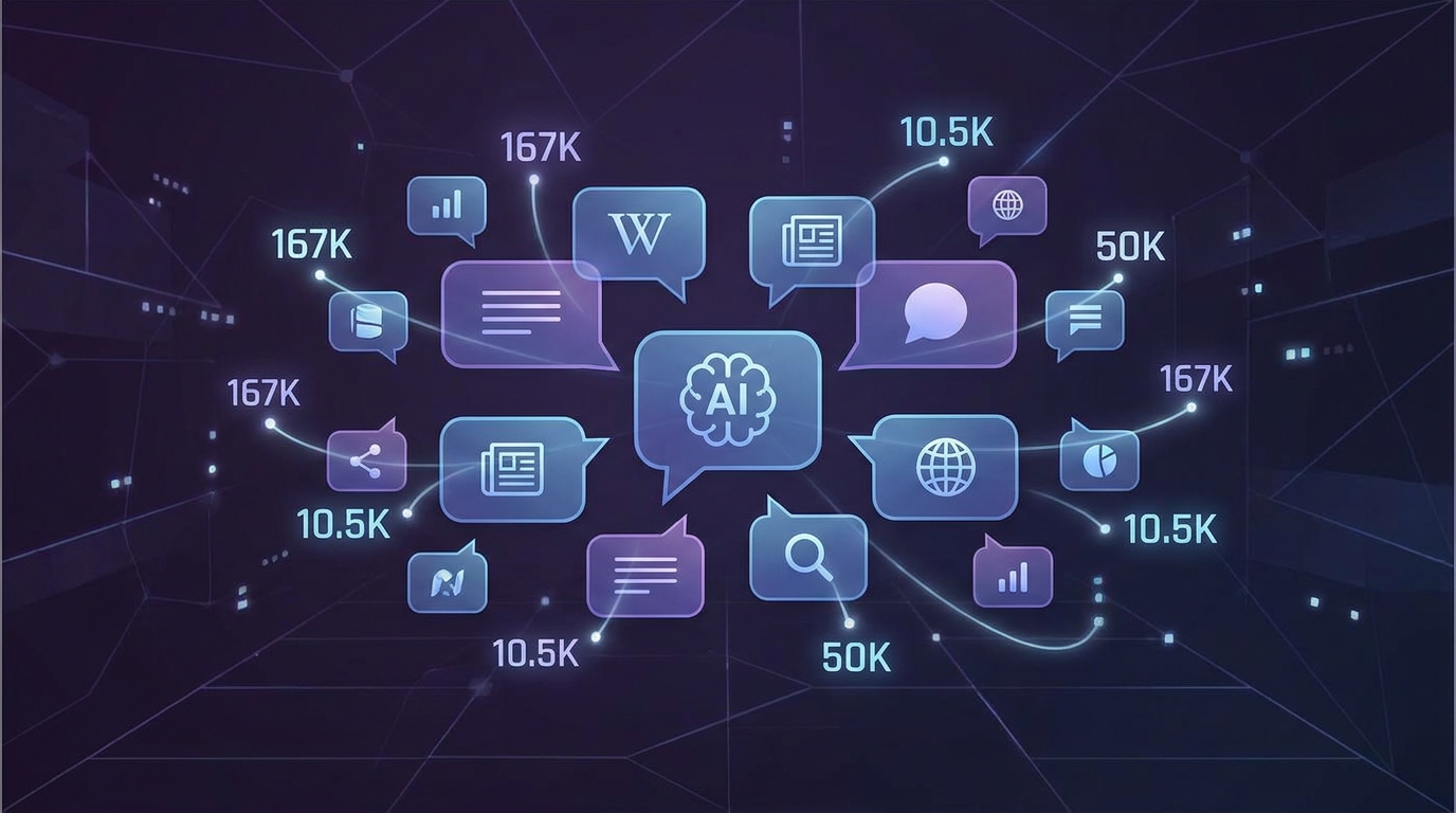 AI สร้างชื่อเสียงให้แบรนด์จากไหน? — 167K Citations เผยคำตอบที่คุณอาจไม่ชอบ