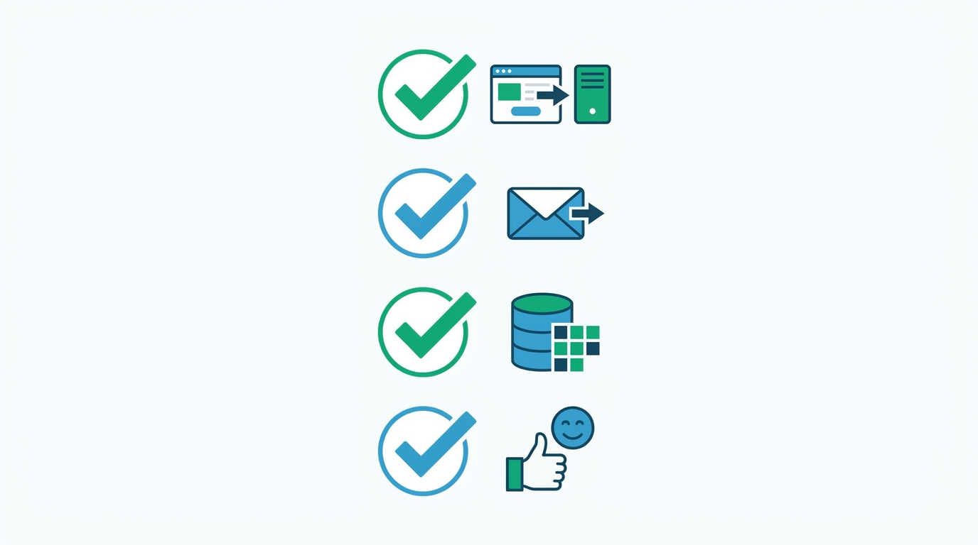 Image: QA Checklist สำหรับตรวจสอบฟอร์ม