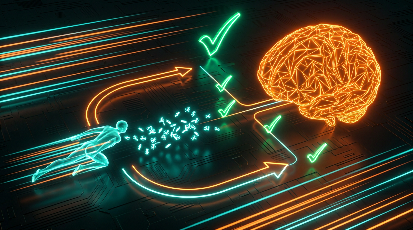 Speculative decoding: scout model generates tokens ahead, main model verifies